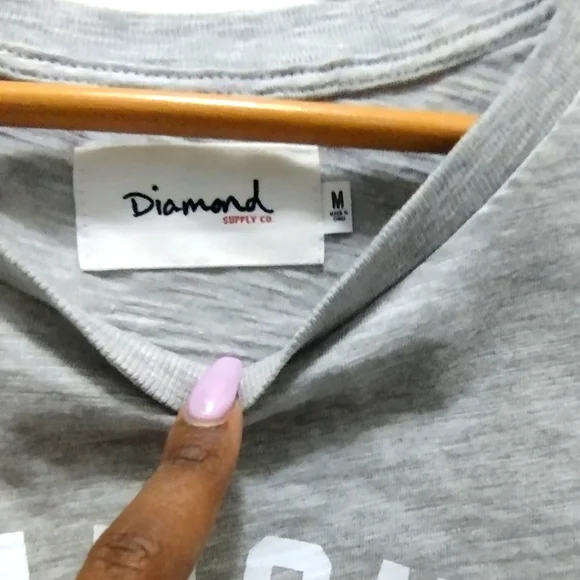 🔥NWT Diamond supply T-shirt size medium - Picture 3 of 4